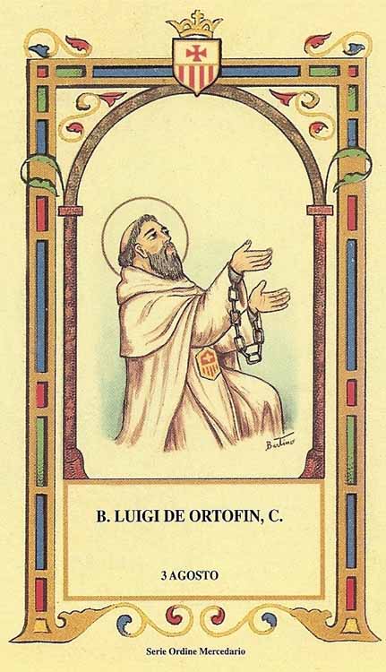 Beato Luigi de Ortofin - Mercedario