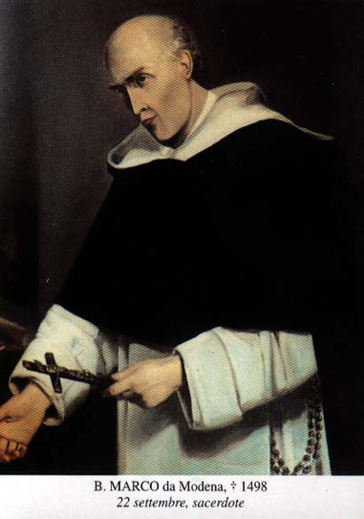 Beato Marco da Modena - Domenicano