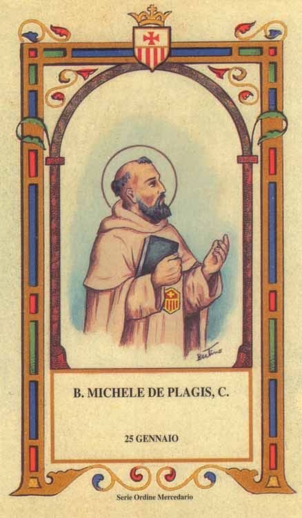 Beato Michele de Plagis - Mercedario