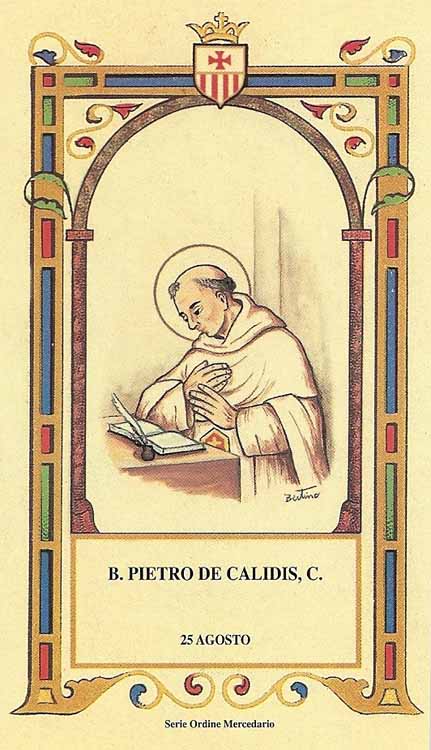 Beato Pietro de Calidis - Mercedario