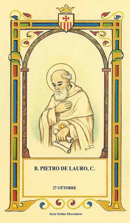 Beato Pietro de Lauro - Mercedario