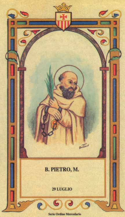 Beato Pietro - Mercedario, martire