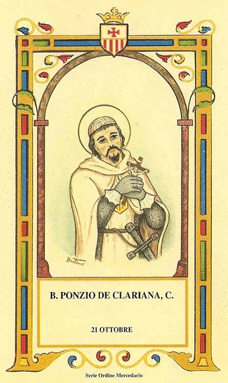 Beato Ponzio de Clariana - Mercedario