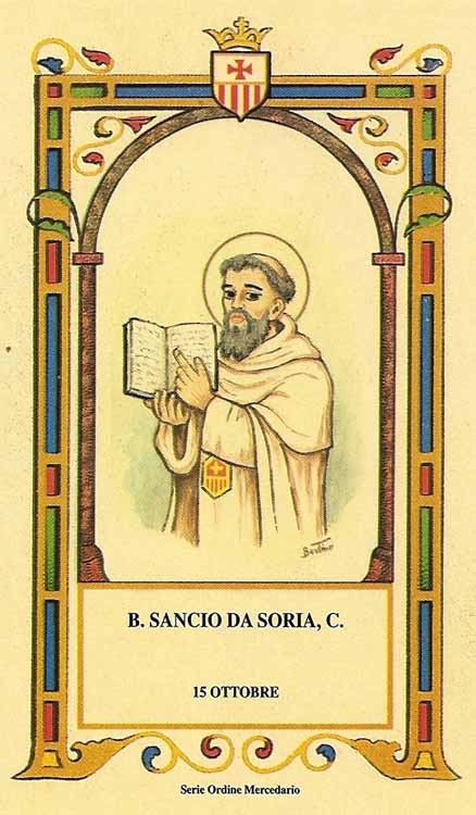 Beato Sancio da Soria - Mercedario