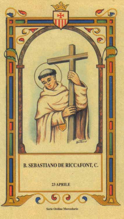 Beato Sebastiano de Riccafont - Mercedario