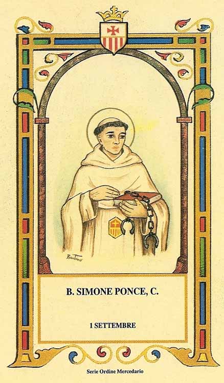 Beato Simone Ponce - Mercedario