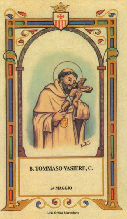 Beato Tommaso Vasiere - Mercedario