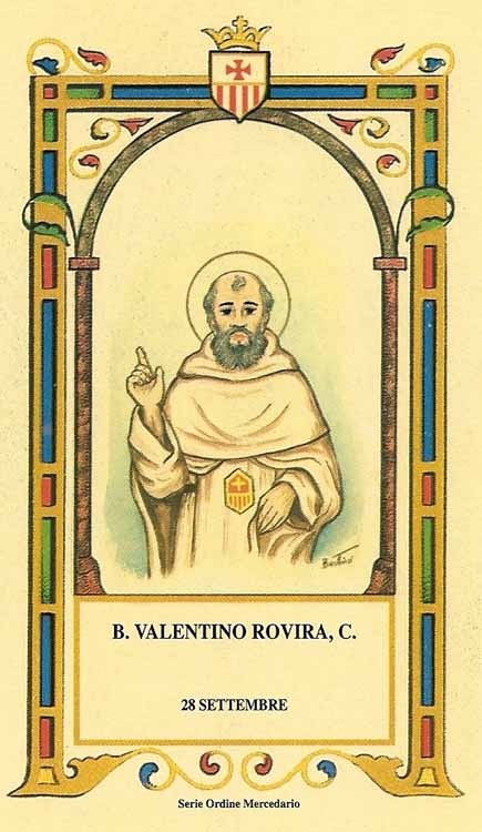 Beato Valentino Rovira - Mercedario