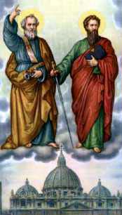 Dedicazione delle basiliche dei Santi Pietro e Paolo - Apostoli