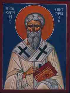 San Cipriano - Vescovo e martire