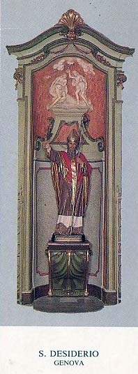 San Desiderio di Langres (o da Genova) - Vescovo e martire