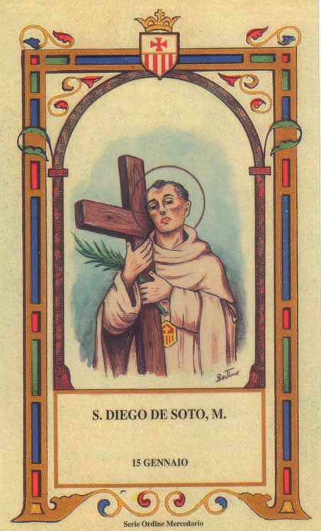 San Diego de Soto - Martire mercedario