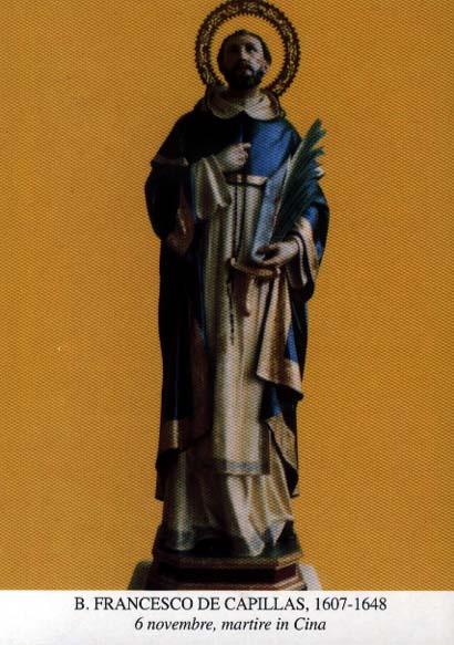 San Francesco Fernandez de Capillas - Domenicano, martire