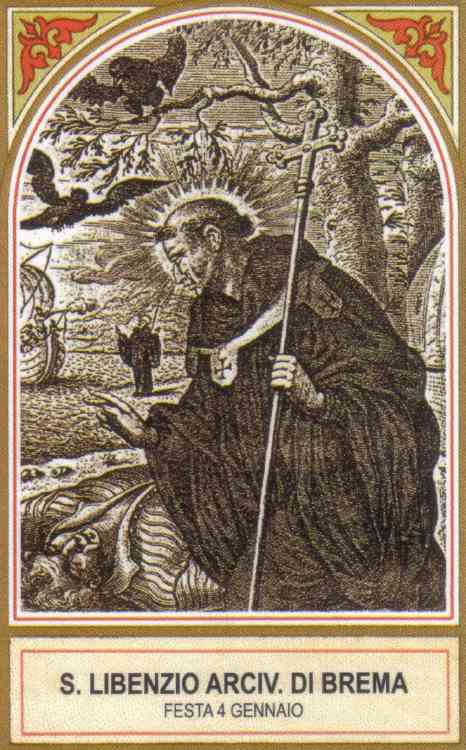 San Libenzio di Brema - Vescovo