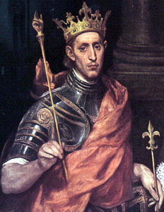 San Ludovico (Luigi IX) - Re di Francia