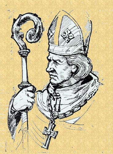 San Meinardo (Meinhard) - Primo vescovo della Lettonia