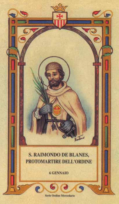 San Raimondo de Blanes - Protomartire mercedario