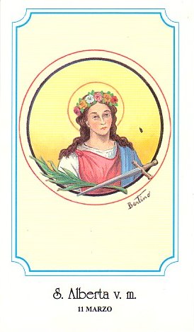 Sant'Alberta - Vergine e martire