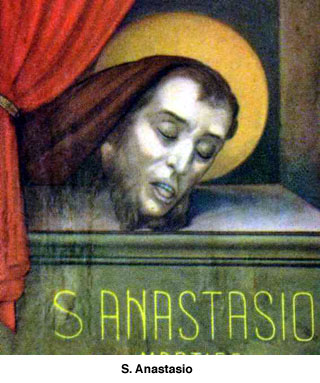 Sant'Anastasio (Magundat) - Martire in Persia