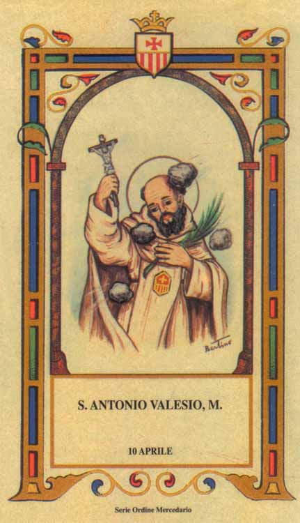 Sant'Antonio Vallesio - Mercedario, martire