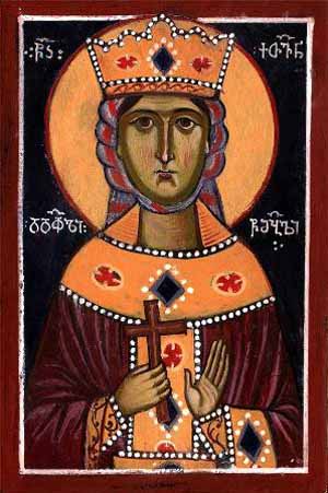 Santa Ketevan - Regina di Georgia, martire