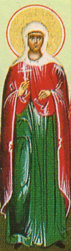 Santa Mamlacha - Vergine e martire