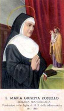 Santa Maria Giuseppa Rossello - Vergine