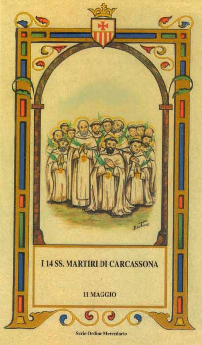 Santi 14 Martiri Mercedari di Carcassona - 