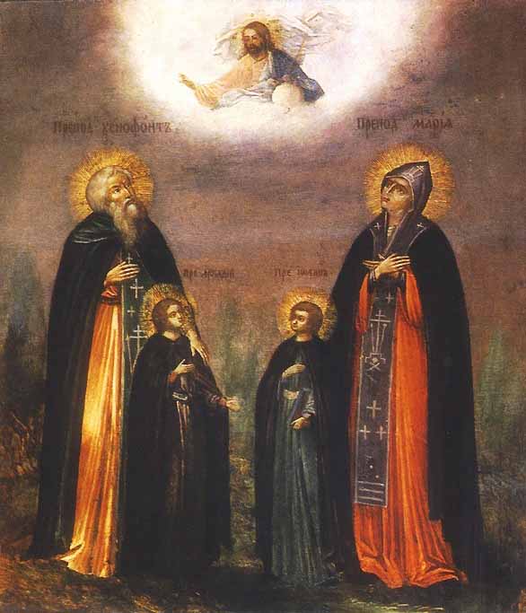 Santi Csenofonte, Maria, Arcadio e Giovanni - Genitori e figli, martiri