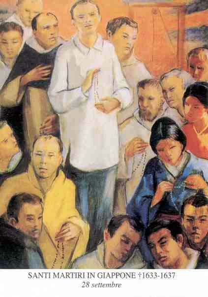 Santi Lorenzo Ruiz di Manila e 15 compagni - 